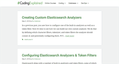 Desktop Screenshot of codingexplained.com